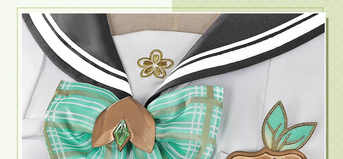 Honkai Star Rail Firefly Cosplay Costume Spring Missive Outfit JK Uniform Headwear Halloween Party Women Girls Carnival iCoser