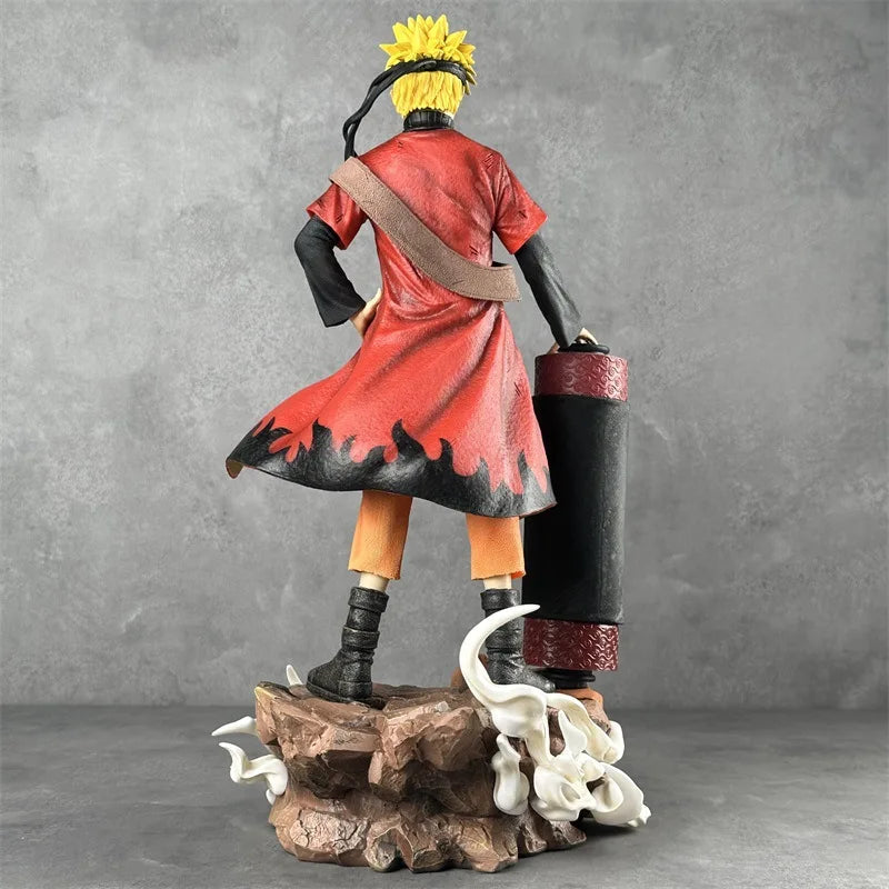 42CM Anime Naruto Uzumaki 1/6 Action Figures Cartoon Anime GK PVC Model Doll Collectible Statue Boy Toys For Collection Gift