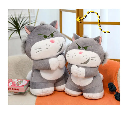 35/50/60cm Big Size Lucifer Disney Anime Plush Stuffed Doll Kawaii Room Decoration Plushie Children Pillow Ornament Holiday Gift