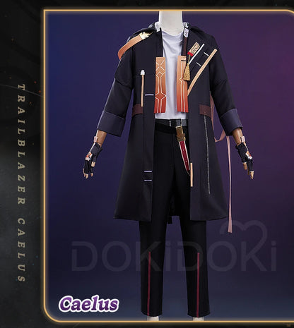 IN STOCK Trailblazer Stelle/Caelus Cosplay Game Honkai: Star Rail Cosplay【S-3XL】DokiDoki-N Trailblazer Costume Shoes Plus Size
