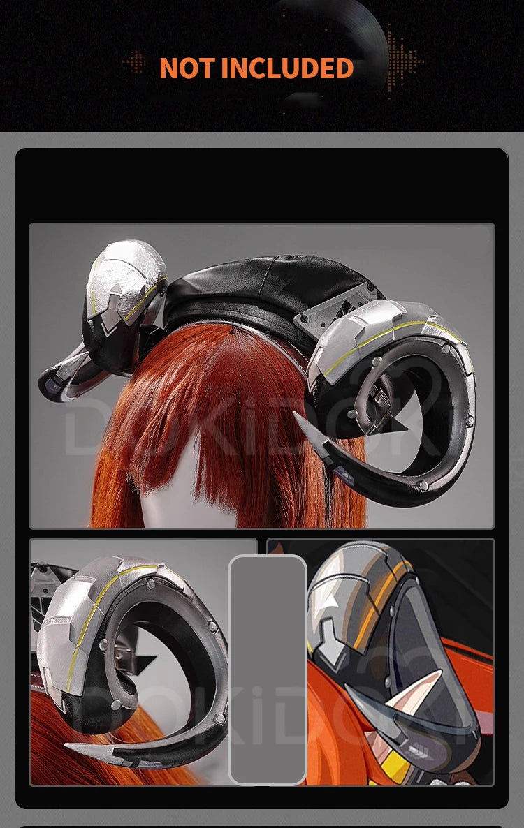 IN STOCK Orphie Cosplay Costume Game Zenless Zone Zero DokiDoki-R Women Costume ZZZ Orphie Cosplay Tail Halloween