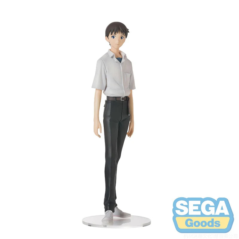 Bandai Evangelion Shinji Ikari Kaworu Nagisa Ayanami Rei 14CM PVC Model