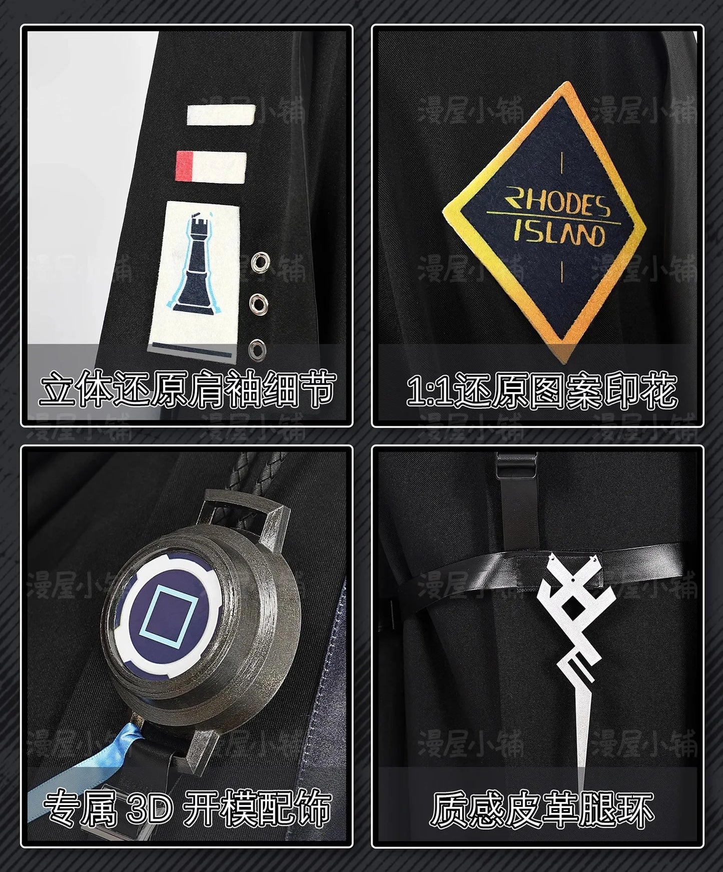 Arknights Aefanyl Logos Cosplay Costume Wig Uniform Earrings Ears Rhodes Island Elite Operator Halloween Party Women Men iCoser