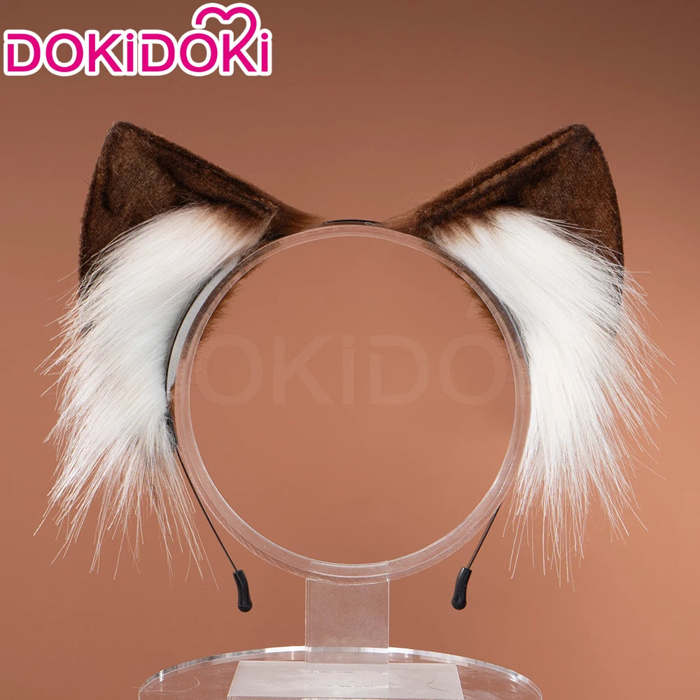 IN STOCK Chocola /Vanilla Wig Nekopara Cosplay DokiDoki Halloween Wig Long brown Hair Chocola Cosplay Ears Vanilla Free Wig Cap