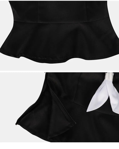 iCoser The Hundred Line Hiruko Shizuhara Cosplay Costume Wig Battle Uniform Last Defense Academy Halloween Party for Women Girls