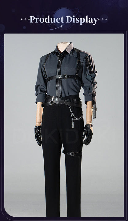 IN STOCK Sylus Rafayel Xavier Zayne Cosplay Costume Game Love and Deepspace【XS-2XL】DokiDoki-R White Grey Halloween Plus Size