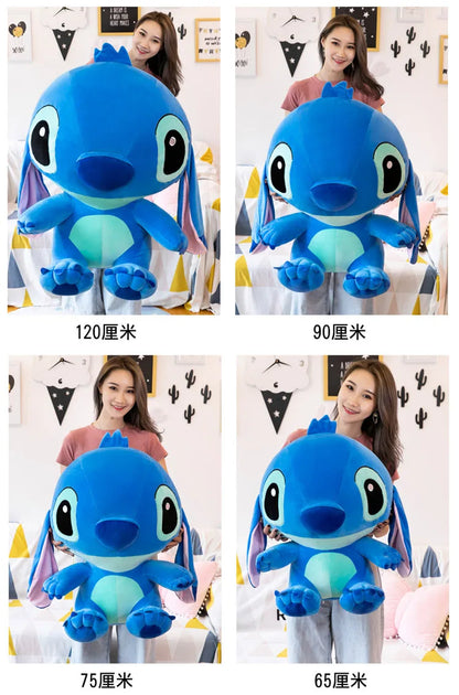Big Size Hot Style Disney Stitch Plush Doll Toys Anime Lilo & Stitch Stuffed Doll Cute Stich Plush Doll Kids Xmas Baby Gift