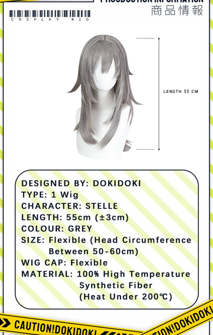 IN STOCK Trailblazer Stelle Cosplay Costume Game Honkai: Star Rail Cosplay DokiDoki-SR Trailblazer Costume Women Casual Wear