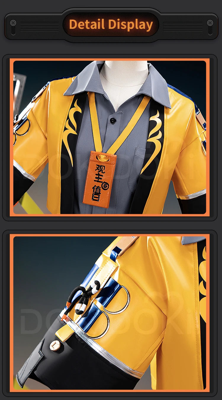 Ju Fufu Cosplay Costume Game Zenless Zone Zero DokiDoki-R ZZZ Women Costume Ju Fufu Tiger Cute Cosplay Halloween Tail