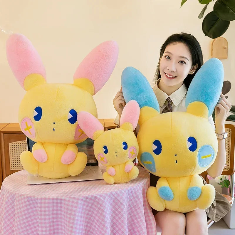 Pokemon Plusle Minun Plush Toys Anime Pokémon Plushie Dolls 30/70cm Cute Stuffed Pillow Pikachu Christmas Gifts for Childrens