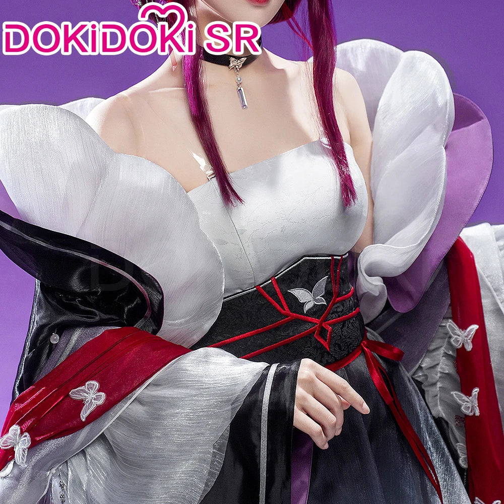Kafka Doujin Cosplay Costume Game Honkai: Star Rail DokiDoki-SR HSR Costume Kafka Cosplay Women Doujin Dress