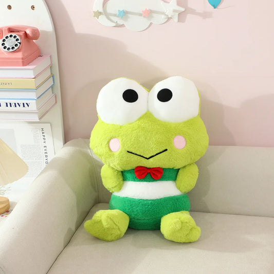 Sanrio Plush Kero Kero Keroppi Doll Pendant Stitch Toy Pillow Cushion Kawaii Soft Gift For Chilren Friend