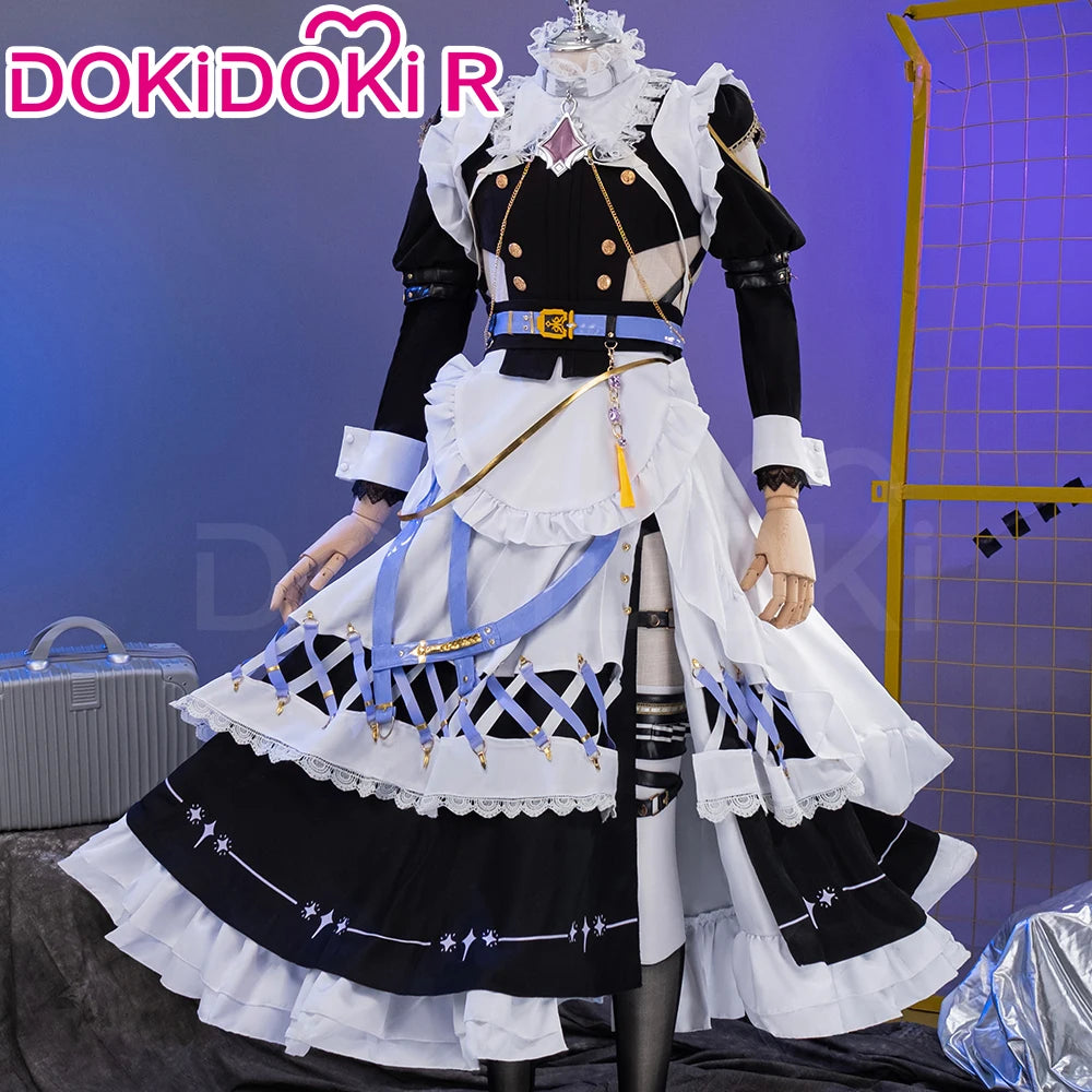 Blade Cosplay Costume Game Nu: Carnival Cosplay【S-2XL】DokiDoki-R Men Sexy Maid Costume Dress Blade Halloween Cosplay Plus Size