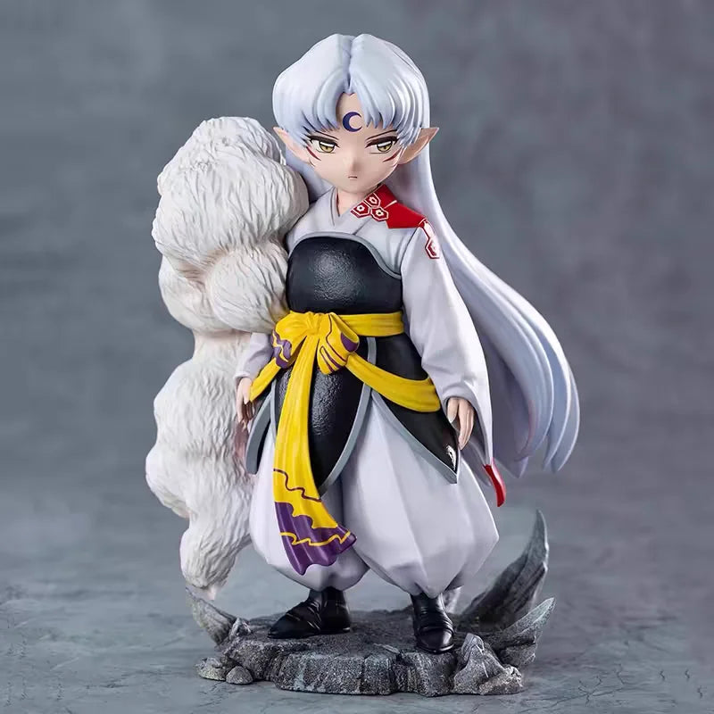 Anime Figures Inuyasha Action Figures Bakusaiga Sesshoumaru Figure Childhood Statue Toys Pvc Collection Decor Ornaments Model