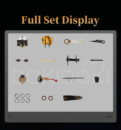 IN STOCK Yixuan Cosplay Costume Game Zenless Zone Zero DokiDoki-R ZZZ Women Black Yellow Bodysuit Yixuan Cosplay Master Costume