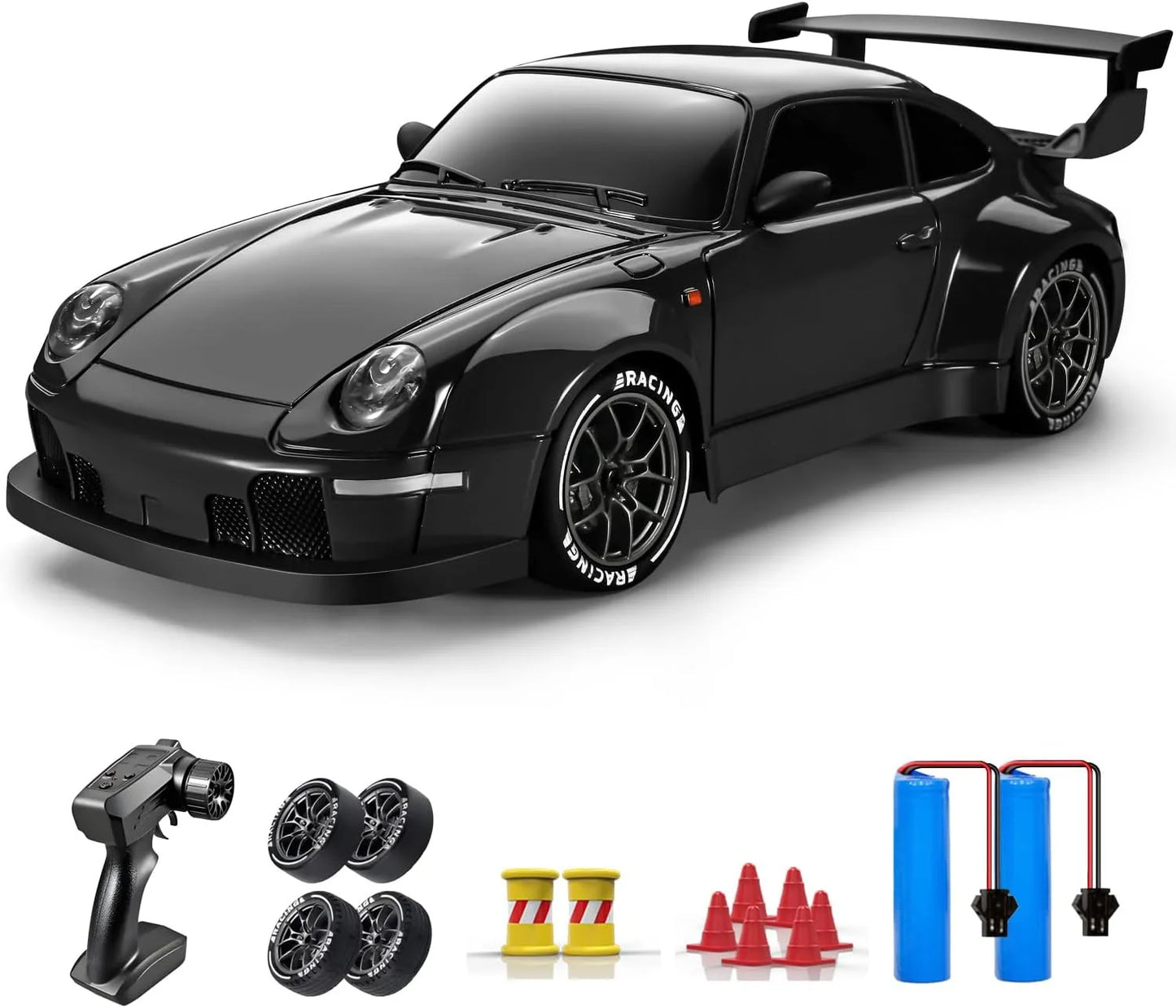 1: 24 Speed Four-wheel Drive RC Drift Remote Control Car 2.4G Remote Control Racing Car Children Electric Toy Christmas Gift