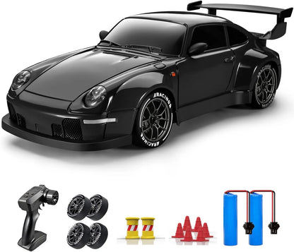 1: 24 Speed Four-wheel Drive RC Drift Remote Control Car 2.4G Remote Control Racing Car Children Electric Toy Christmas Gift