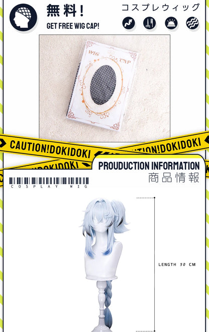 IN STOCK Lucilla Mornye Lynae Sigrika Phrolova Lupa Qiuyuan CHISA Buling Wig Game Wuthering Waves DokiDoki Women Free Wig Cap