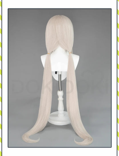 IN STOCK Chocola /Vanilla Wig Nekopara Cosplay DokiDoki Halloween Wig Long brown Hair Chocola Cosplay Ears Vanilla Free Wig Cap