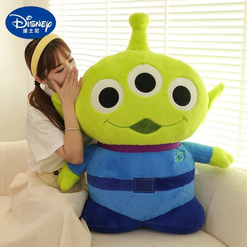 50/70/90cm Super Big Size Alien Disney Cartoon Anime Plush Stuffed Doll Cute Room Decorated Plushie Children Pillow Holiday Gift