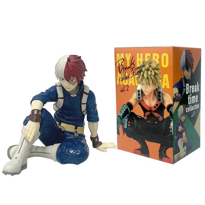 11cm Boku no Hero Academia Anime Figure Childhood Midoriya Izuku Action Figure Cute Bakugo Katsuki Figurine PVC Collection Toys