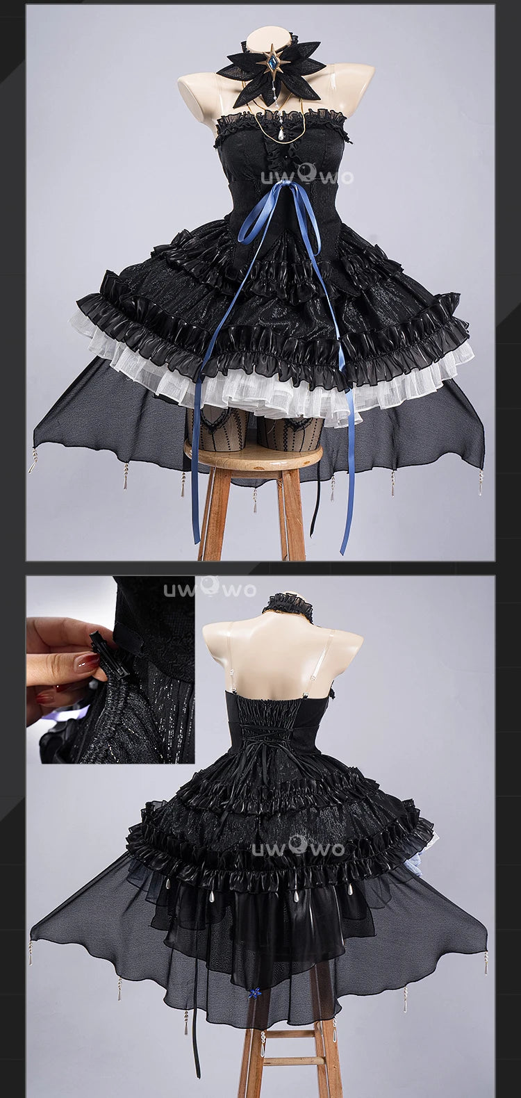 PRE SALE UWOWO Game Arknights Togawa Sakiko Master of Melodia Cosplay Costume S-3XL Halloween Costume