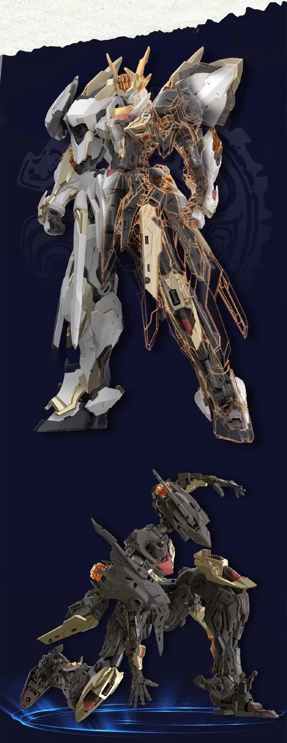 Yuyi Hall Gs-Toys Yellow Emperor Of Primordial Spirit  Assembly Model Kit Articulated Figurine Mecha Toy Ornament Collectible