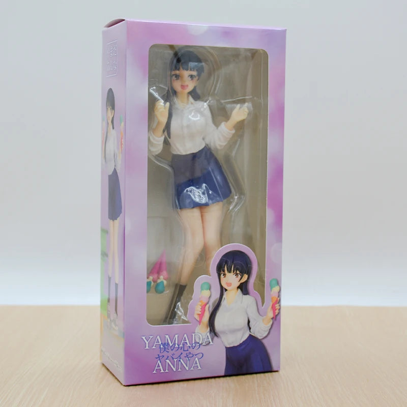 In Stock 19cm The Dangers in My Hearts Anna Yamada Action Figure 19cm My Inner Dangerous ThoughtsAnime Girl Figure Doll Toy Gift