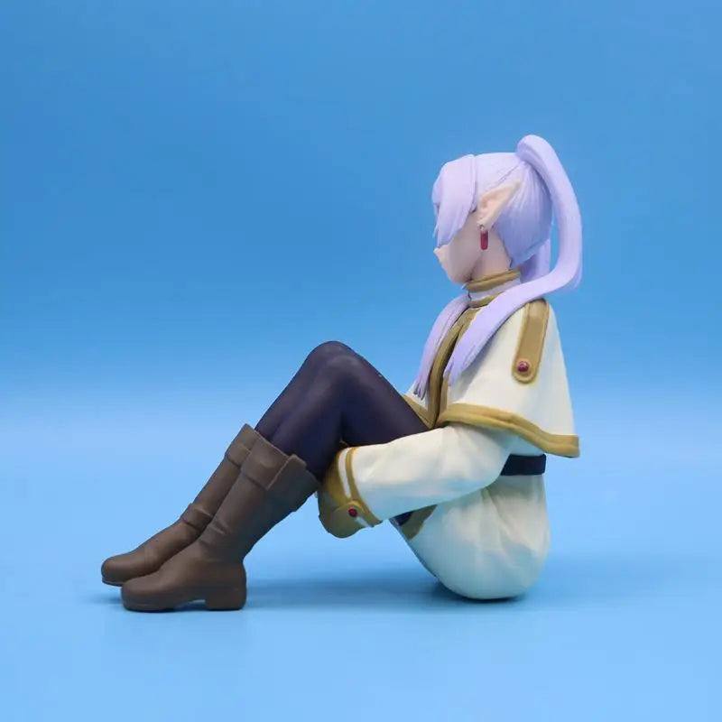 11CM Anime Sousou no Frieren Frieren Noodle Stopper Figure Desktop Decorate Anime Model Toy Gift Aciton Figure PVC Toys