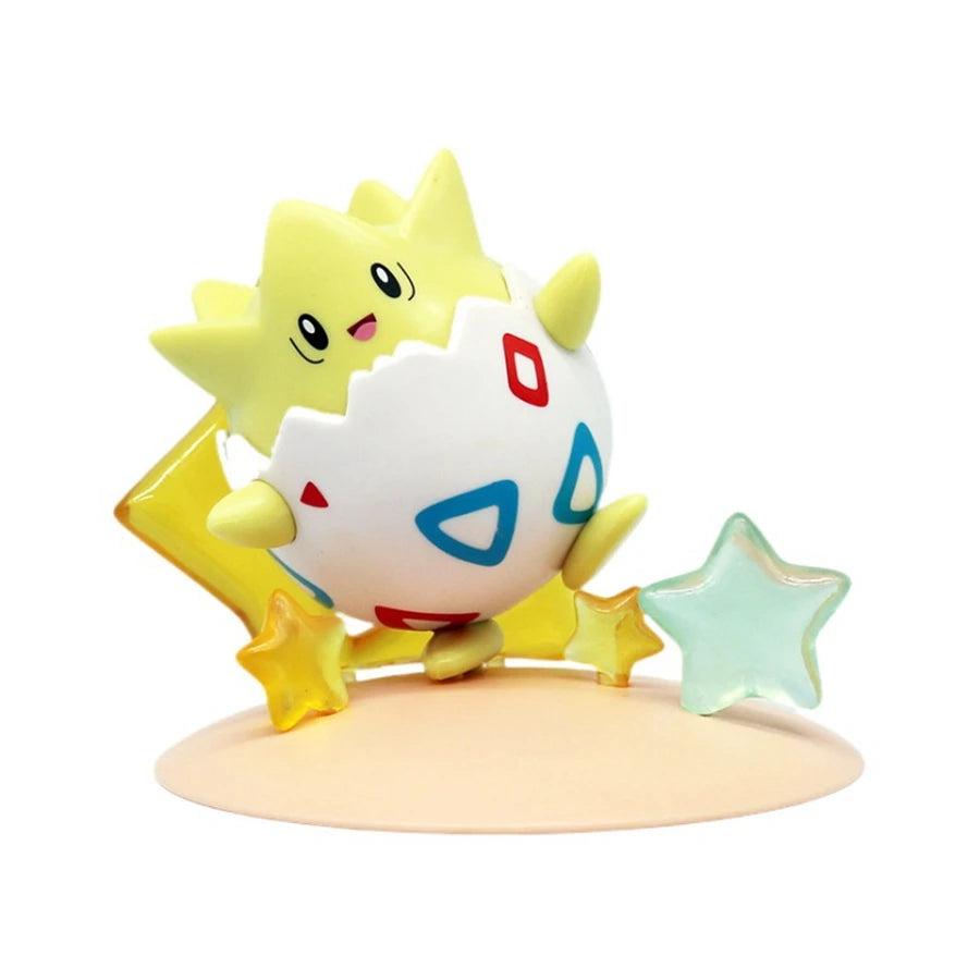 10cm Pokémon Anime Figure Kawaii Pikachu Action Figure Sylveon/Togepi/Piplup Figurine Room Ornaments Collection Model Toys Gifts