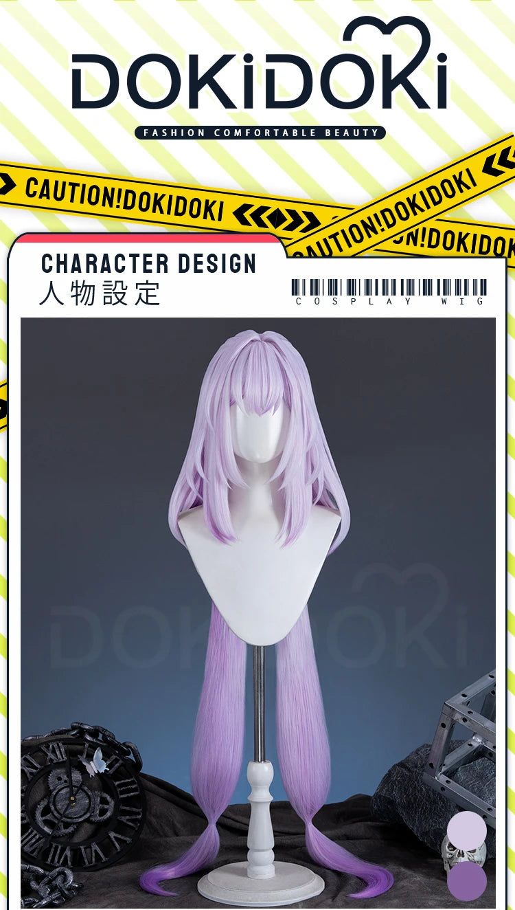 IN STOCK Castorice Cosplay Costume Game Honkai: Star Rail 【S-2XL】DokiDoki-SR HSR Castorice Purple Dress Halloween Costume