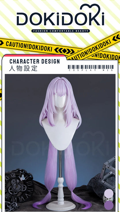 IN STOCK Castorice Hyacine Wig Game Honkai: Star Rail DokiDoki Halloween 100cm Long Hair Castorice Cosplay Headwear Free Cap