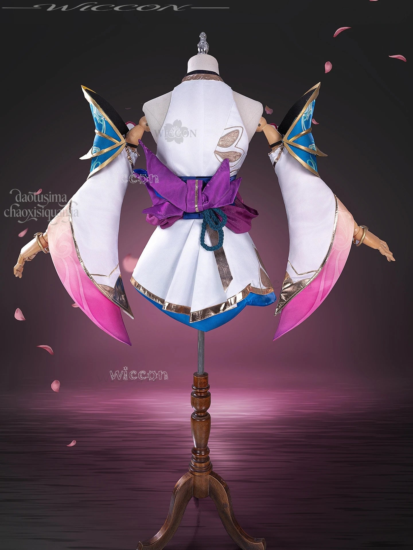 Leagguuee Anime Spirit Blossom Luuxx Costume Polyester Set
