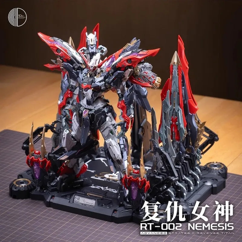 In Stock Infinite Dimension Rt-002 Nemesis 1/100 Assembling Model Mecha Model Pvc Toys In Era+ Advanced Strategic Revenge Titan