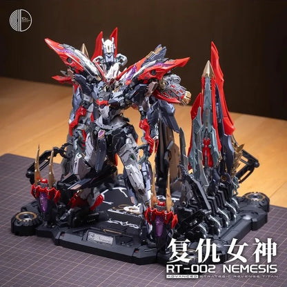 In Stock Infinite Dimension Rt-002 Nemesis 1/100 Assembling Model Mecha Model Pvc Toys In Era+ Advanced Strategic Revenge Titan