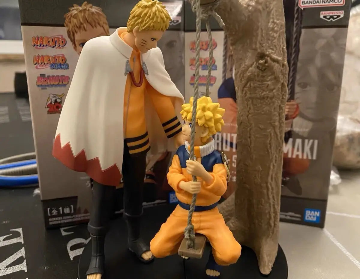 Original Naruto Figures Uzumaki Naruto Pvc Model Dolls Figurines 20th Anniversary Action Figure Decorate Collectible Toys Gifts