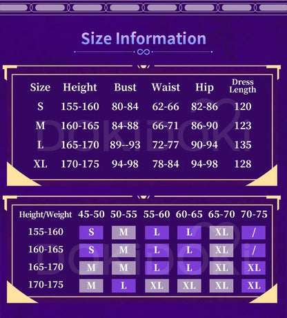 Castorice Cosplay Costume Game Honkai:Star Rail DokiDoki-R Women Castorice Purple Dress Cosplay HSR