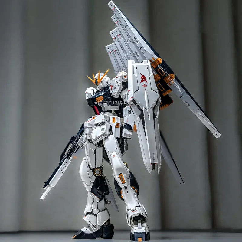 In Stock CHANGLONG Model 5502 V NU RX-93 RG 1/144 Assembly Model Kit Action Figures Plastic Model Kit Toy Gift