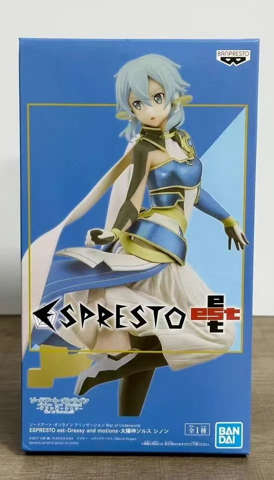 Original In Stock Bandai Bp Espresto Japanese Sword Art Online Alicization Asada Shino Action Figure Model Boxed Toys Gifts