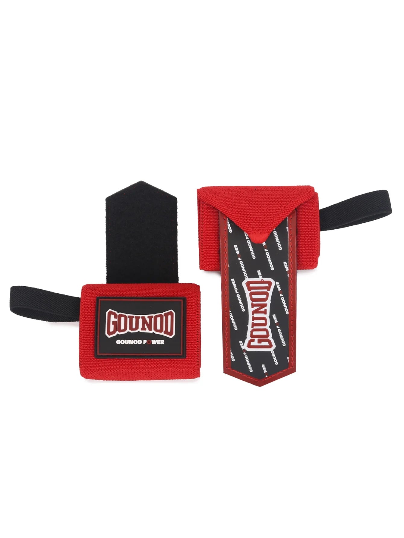 Gounod Sports Winding Wristband for Fitness Weightlifting and Horizontal Bar Training - BLACK