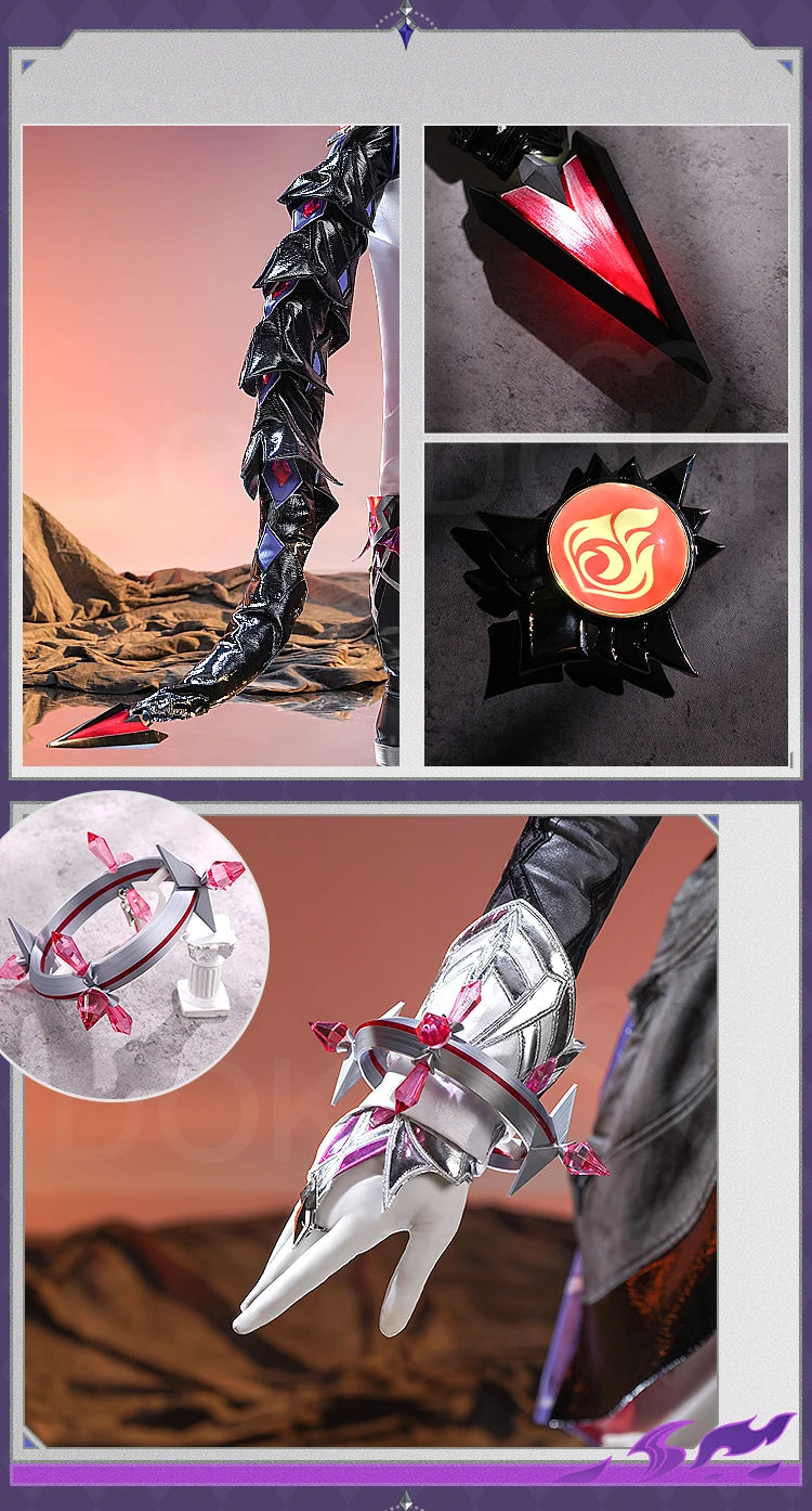 【Special Offer 10% OFF】Durin Cosplay Costume Genshin Impact【S-3XL】DokiDoki-SR Nod-Krai Durin Men Dragon Tail Wings Plus Size