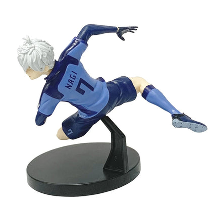 14cm Blue Lock Anime Figure Full Dress Nagi Seishirou Handsome Mikage Reo Action Figure Room Decorations Collection Model Toys
