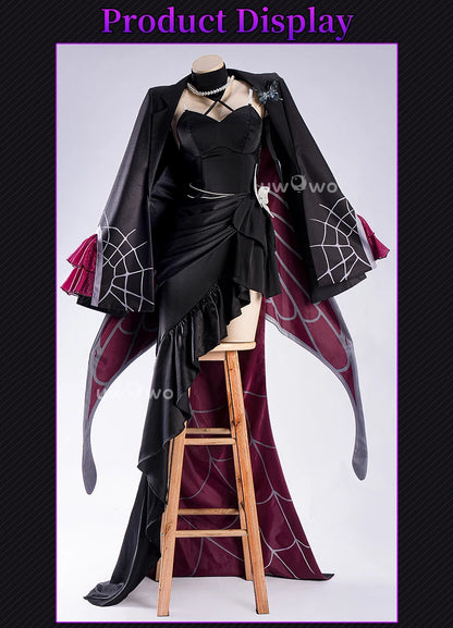 IN STOCK UWOWO Kafka Cosplay Game Honkai Star Rail Fanart Kafka Gown Cosplay Costume Halloween Costume