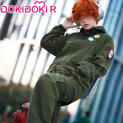 Brief Cosplay Costume Anime【S-2XL】Dokidoki-R Men Cosplay Geekboy Brief Backpack Panty Plus Size Male Cosplay