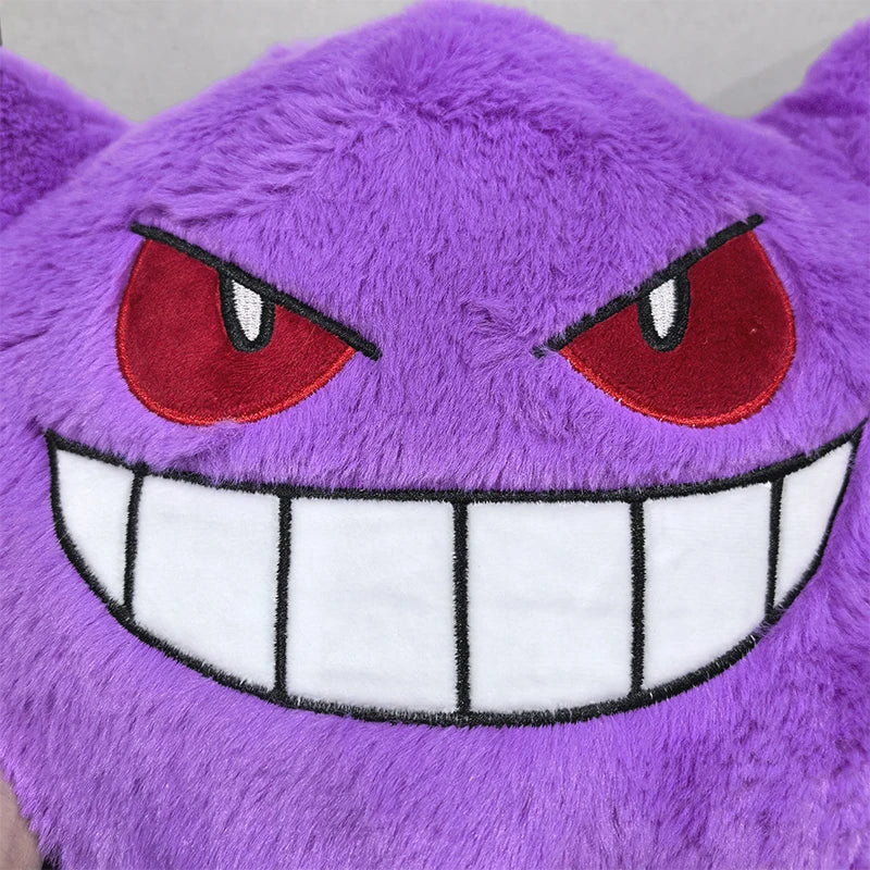 40/60cm Gengar Pokemon Large Plush Toys Anime Doll Cute Giant Pokémon Cute Cartoon Stuffed Plushie Pillow Gift for Children