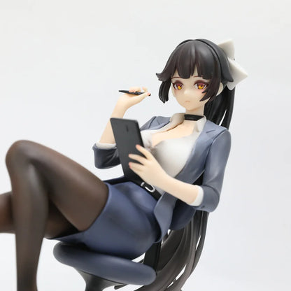 18cm Azur Lane Takao Ver Girl 1/6 Figure Pvc Action Anime Model Game Statue Adult Collectible Doll Toys Xmas Gift