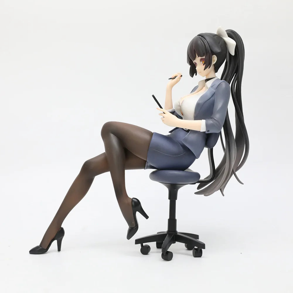 18cm Azur Lane Takao Ver Girl 1/6 Figure Pvc Action Anime Model Game Statue Adult Collectible Doll Toys Xmas Gift