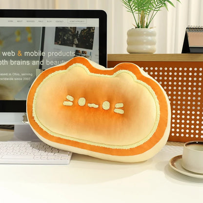 ZU 38cm Sweet Buns Donut Soft Toy Stuffed Cream Doughnut Plush Pillow Simulation Food Sofa Chair Cushion Kids Girl Gift