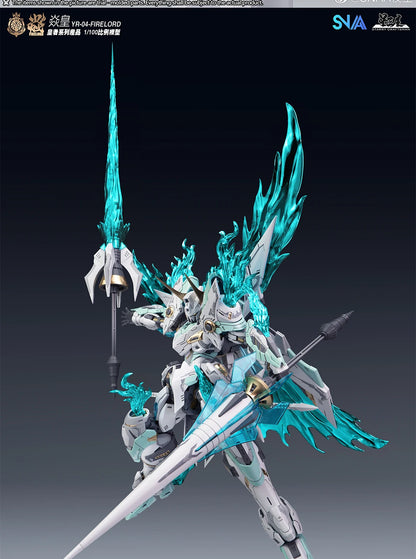 In Stock Original SNAA Firelord YR-04 MG 1/100 Fire Lord Toy Assembly Model Kit Particle Awakening Action Figures Plastic Model