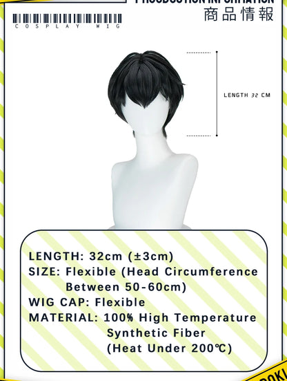 IN STOCK Bamby Nam Yejun Noah Eunho Hamin Wig Virtual Group PLAVE Cosplay Wig DokiDoki Men 35cm Short Hair Cosplay Free Wig Cap